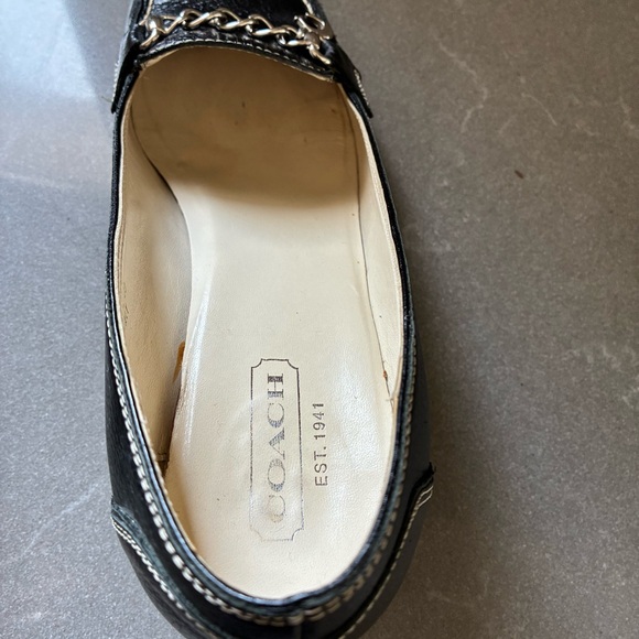 Coach Madeleine Vintage Leather Heels Womens Size 9B - Picture 11 of 15